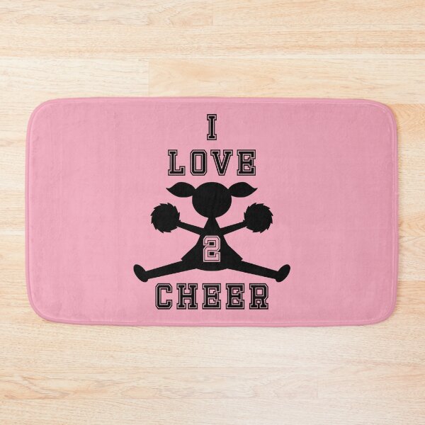 Item preview, I Love 2 Cheer -- Cheerleader (Black) designed and sold by Rili22.