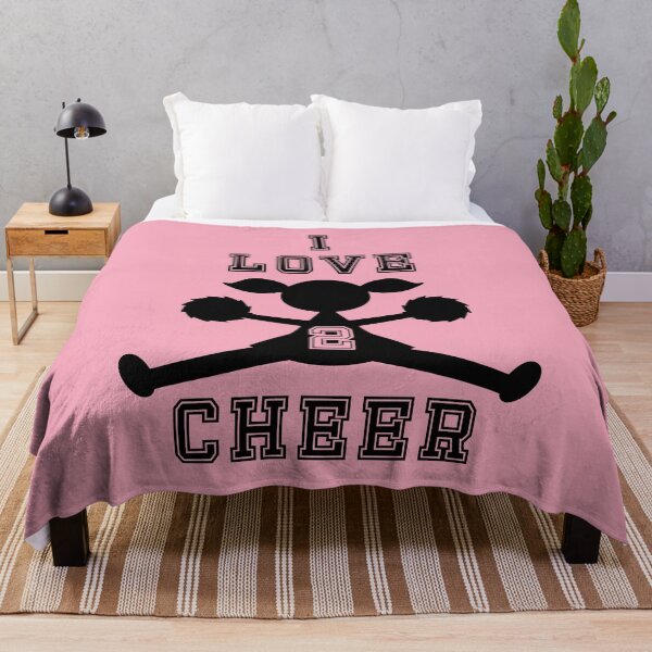 Item preview, I Love 2 Cheer -- Cheerleader (Black) designed and sold by Rili22.