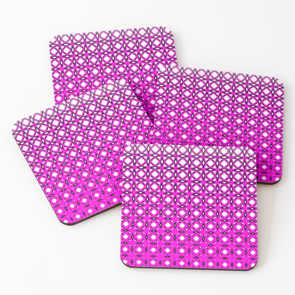 Item preview, Circle gradient pattern magenta pink designed and sold by Kim Marks Art .