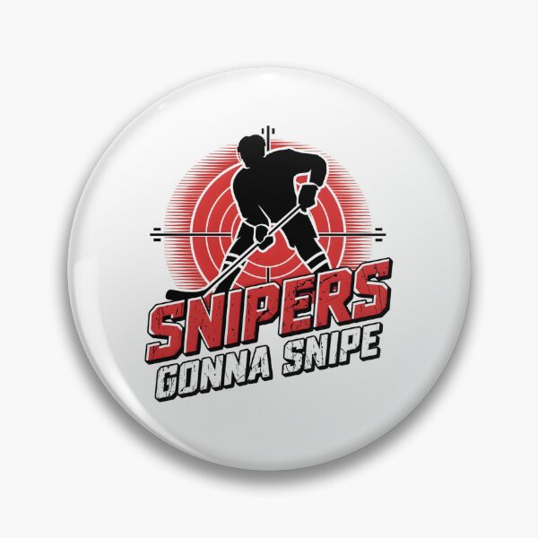 Item preview,  hockey snipers gonna snipe shirt designed and sold by CanvaSnap ⭐⭐⭐⭐⭐.
