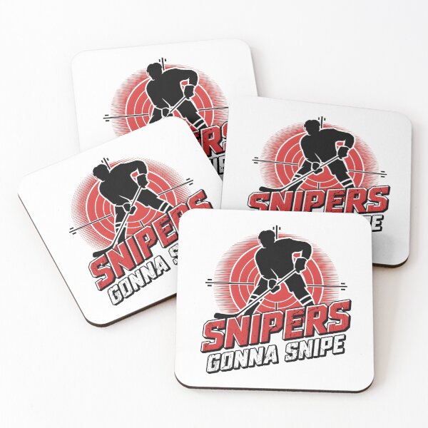 Item preview,  hockey snipers gonna snipe shirt designed and sold by CanvaSnap ⭐⭐⭐⭐⭐.