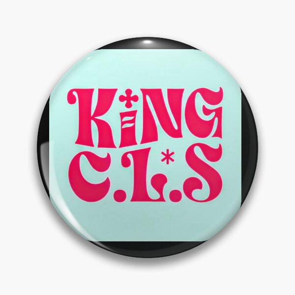 Item preview, King C.L.S King's Candy Letter | Sky Blue | Strawberry Red  designed and sold by Kingcls.