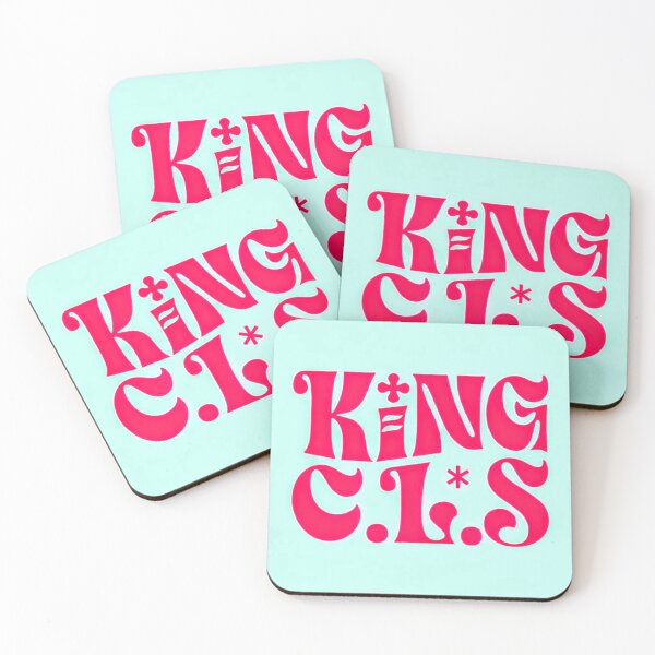 Item preview, King C.L.S King's Candy Letter | Sky Blue | Strawberry Red  designed and sold by Kingcls.
