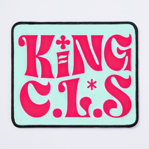 Item preview, King C.L.S King's Candy Letter | Sky Blue | Strawberry Red  designed and sold by Kingcls.