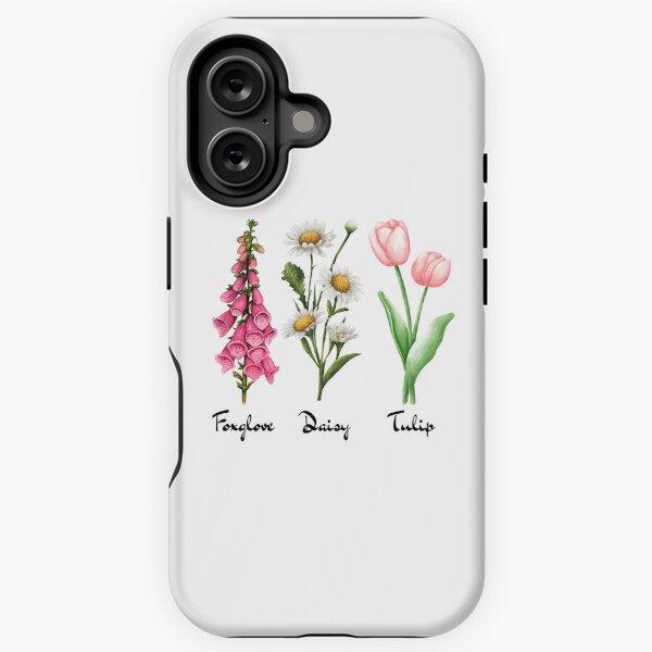 Item preview, Vintage Floral Plant Foxglove Daisy Tulip Flowers designed and sold by FMK1999.