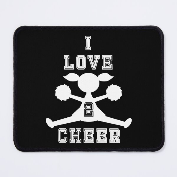 Item preview, I Love 2 Cheer -- Cheerleader (White) designed and sold by Rili22.