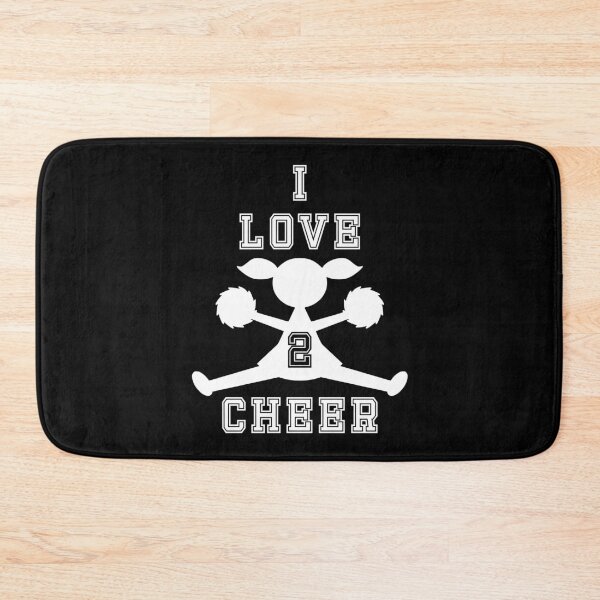 Item preview, I Love 2 Cheer -- Cheerleader (White) designed and sold by Rili22.