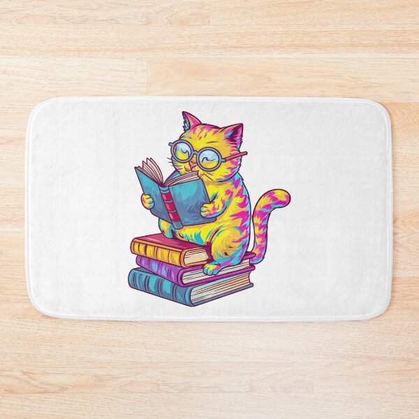 Item preview, Smart Cat Bookworm designed and sold by Artyx_Design.