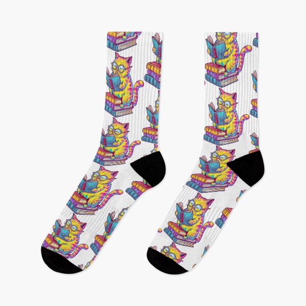 Item preview, Smart Cat Bookworm designed and sold by Artyx_Design.