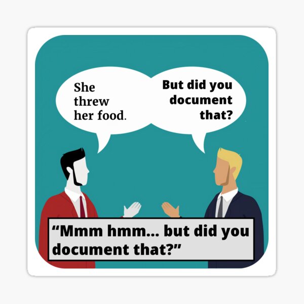 Item preview, She Threw Food… But Did You Document That? designed and sold by adlabc.