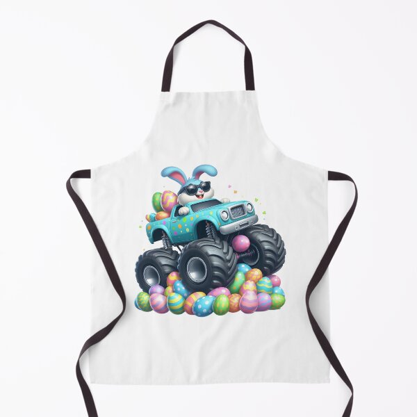 Item preview, easter bunny truck designed and sold by GogoGrove.