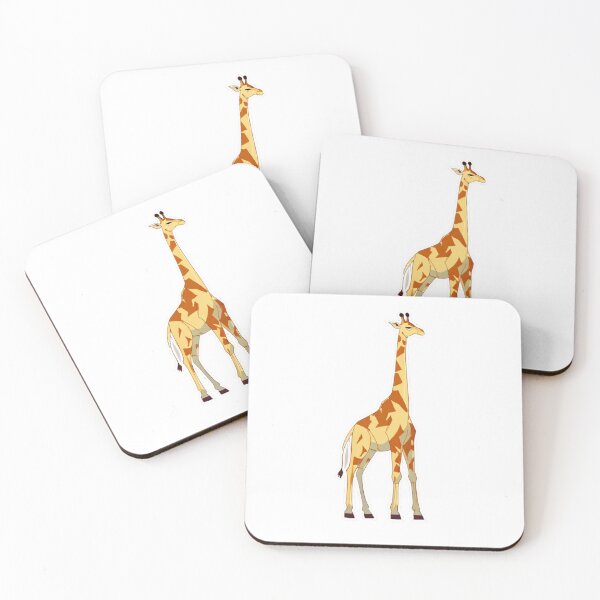 Item preview, Cute Kawaii Giraffe Sticker designed and sold by Wildtastic .