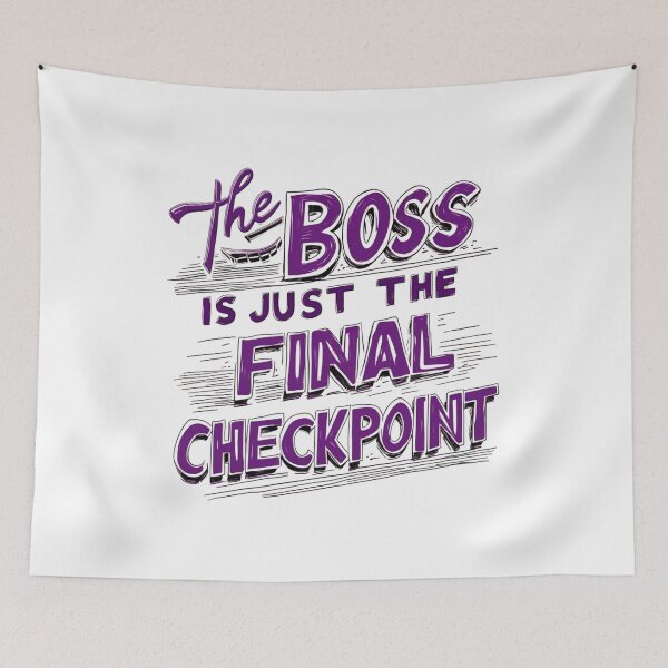 Item preview, The Boss is just the final checkpoint designed and sold by All Creative Designer.
