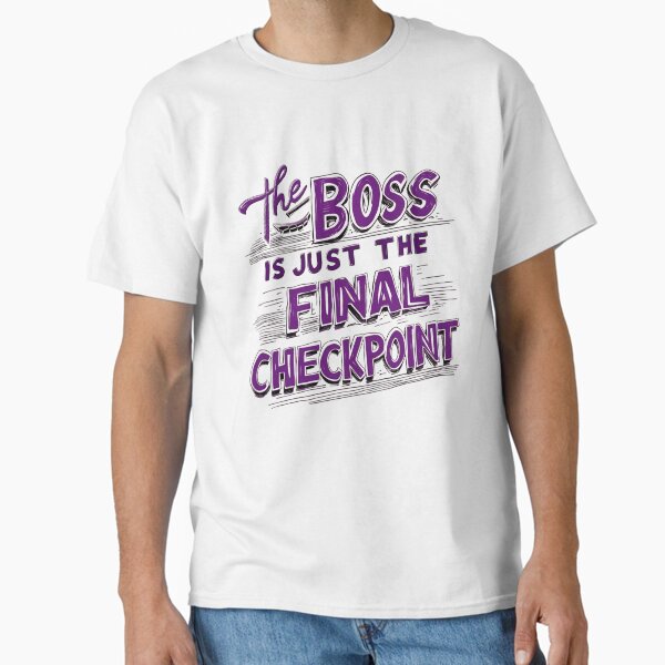 Item preview, The Boss is just the final checkpoint designed and sold by All Creative Designer.