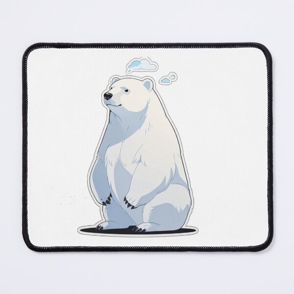 Item preview,  Cute Kawaii Polar Bear Sticker designed and sold by Wildtastic .
