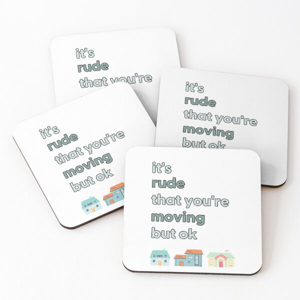 Item preview, it's rude that you're moving but ok designed and sold by Alberto Dominguez.