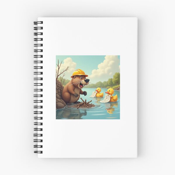Item preview, Hyperactive Beaver’s Wacky Construction Chaos designed and sold by Srahul.