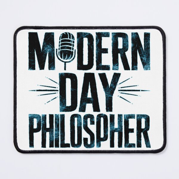 Item preview, Modern Day Philosopher – Bold Comedy Typographic Tee designed and sold by natzeroART.