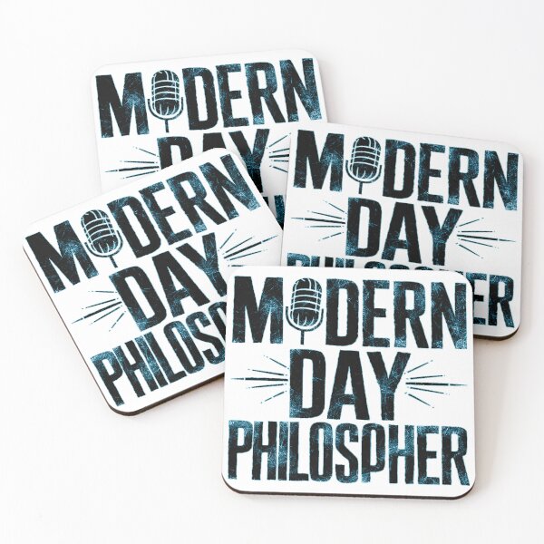 Item preview, Modern Day Philosopher – Bold Comedy Typographic Tee designed and sold by natzeroART.