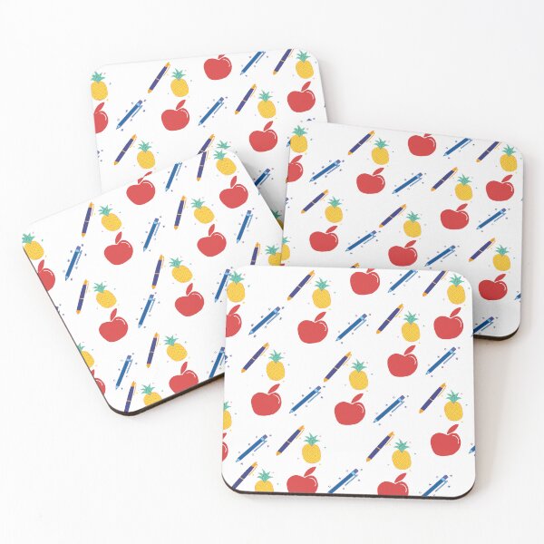 Item preview, super cute pens and apples with pineapple!! designed and sold by HebHenderson.