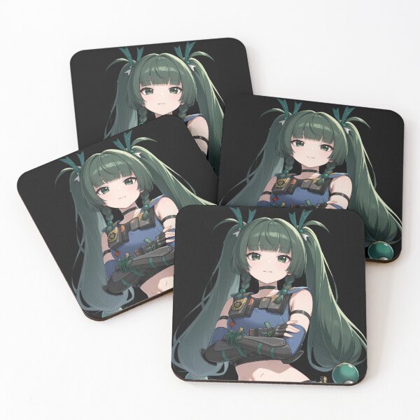 Item preview, Pegatina Qingyi ZZZ Calcomanías Qingyi Zenless Zone Zero Funda Zenless designed and sold by ItemWaifuArt.