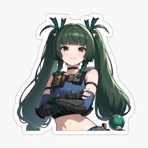 Qingyi ZZZ Sticker Qingyi Zenless Zone Zero decals Zenless case Sticker
