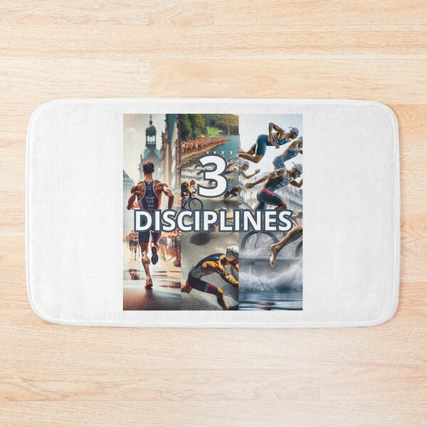 Item preview, 3 DISCIPLINES – Triathlon Swim, Bike, Run Design designed and sold by Triathlongram.