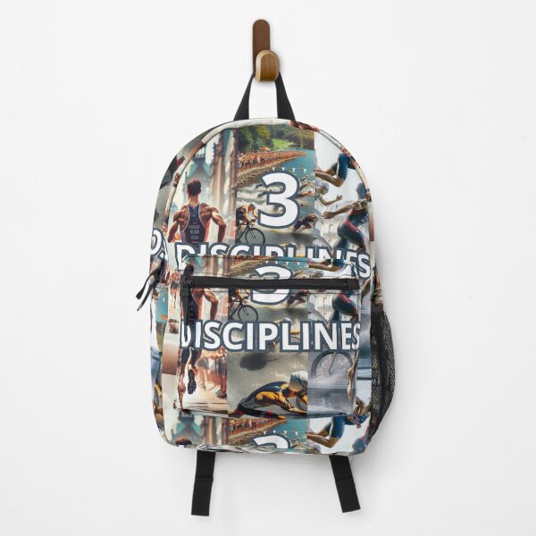 Item preview, 3 DISCIPLINES – Triathlon Swim, Bike, Run Design designed and sold by Triathlongram.