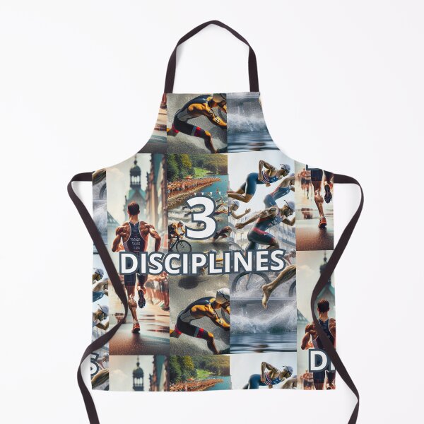 Item preview, 3 DISCIPLINES – Triathlon Swim, Bike, Run Design designed and sold by Triathlongram.