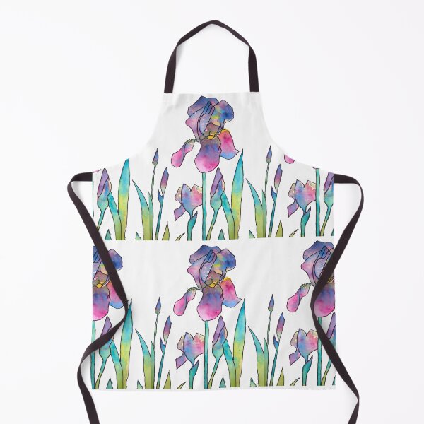 Item preview, Purple Rainbow Iris Watercolor Painting designed and sold by Sarah  Rajkotwala.