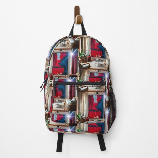 Item preview, Deep Red And Blue Interior designed and sold by Shapeshifter797.