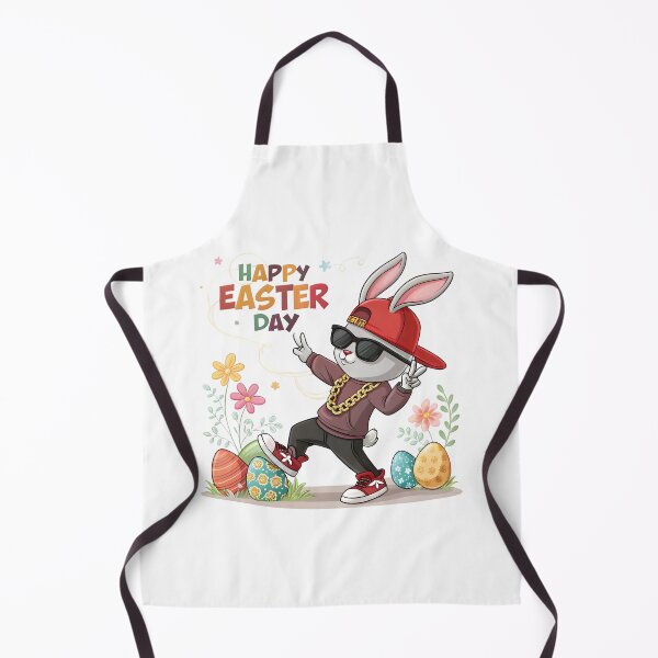 Item preview, happy easter day cute bunny designed and sold by GogoGrove.