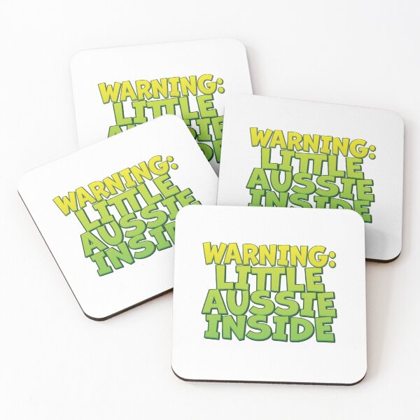 Item preview, Warning Little Aussie Inside designed and sold by jazzydevil.