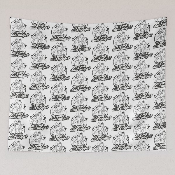 Item preview, Is your dad single? Thirsty Woman Looking Surprised and Love Sick designed and sold by gg-graphics-co.