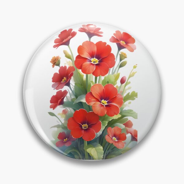 Item preview, Red Primrose designed and sold by HOMETOWN86.