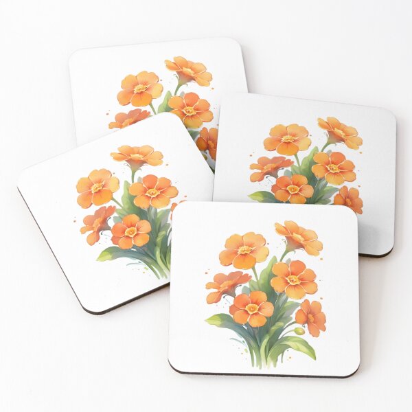 Item preview, Orange Primrose designed and sold by HOMETOWN86.