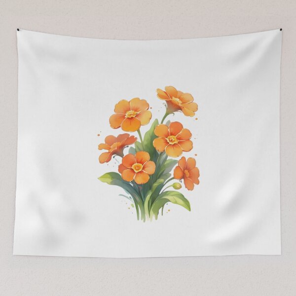Item preview, Orange Primrose designed and sold by HOMETOWN86.