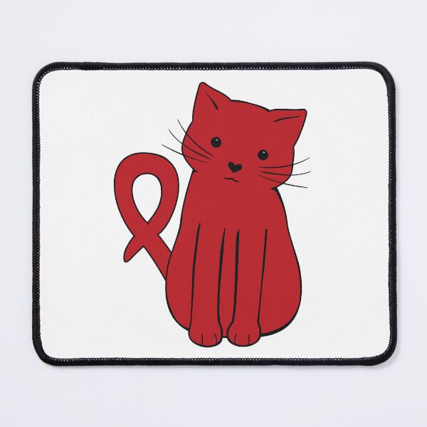 Item preview, CHD Awareness Cat designed and sold by Mady33.