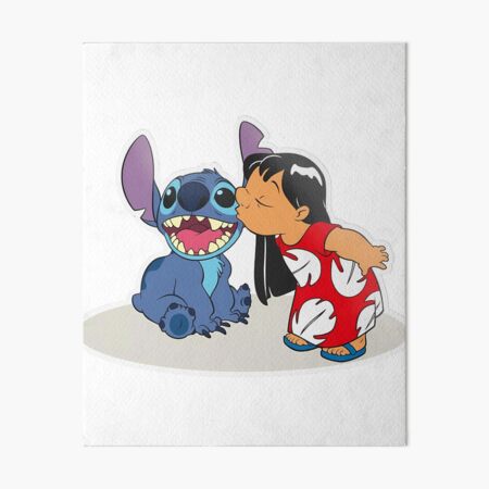 Vista previa del artículo con la obra «Lilo Stitch», diseñado y vendido por dexmrStudios.