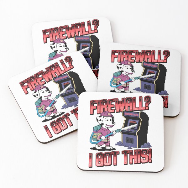 Item preview, Dalmatian Firefighter vs. Error 404 Arcade Machine designed and sold by NaturePixel.