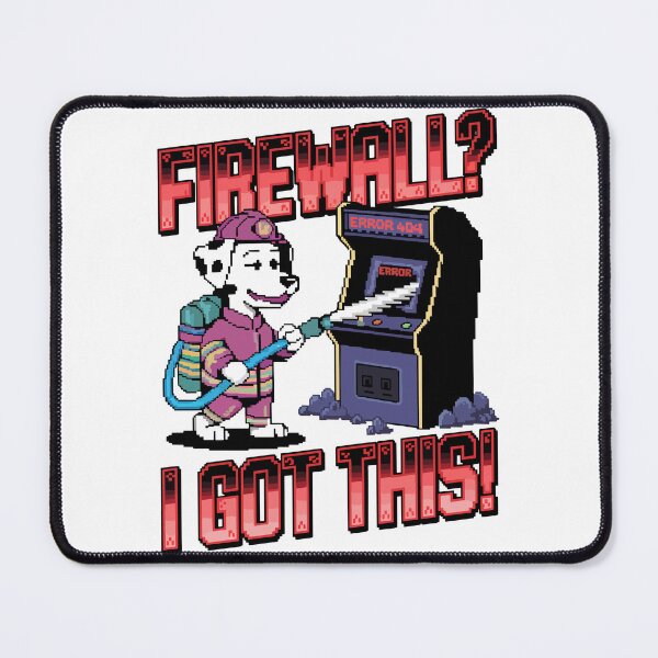 Item preview, Dalmatian Firefighter vs. Error 404 Arcade Machine designed and sold by NaturePixel.