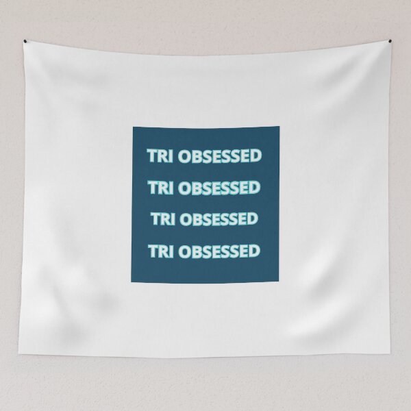 Item preview, TRI OBSESSED – Triathlon Motivation Design for Swimmers, Cyclists, and Runners. designed and sold by Triathlongram.