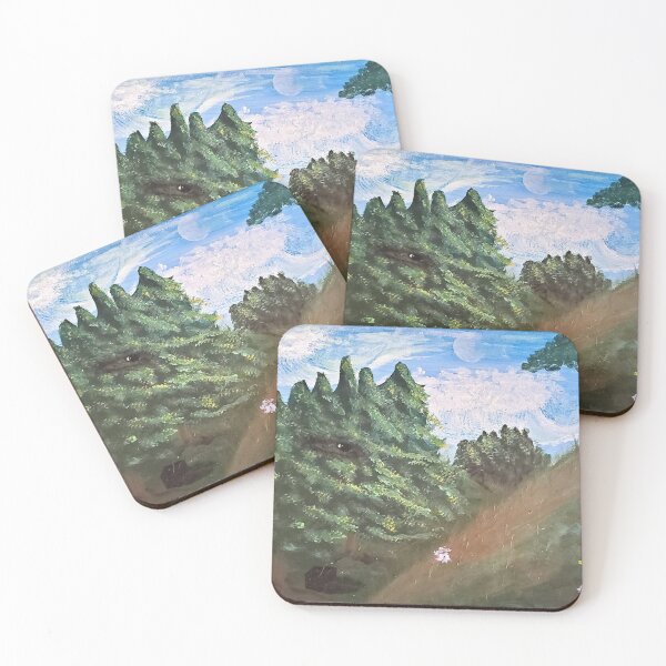 Item preview, "Woods Experiment" Acrylic Painting designed and sold by draymalaise.