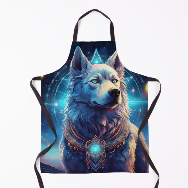 Item preview, Astral Spirit Dog - Mystical Guardian of Souls designed and sold by HighestMind_888.