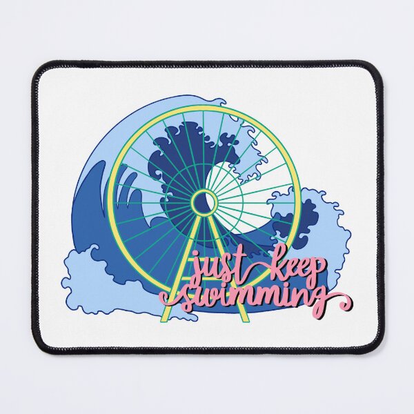 Item preview, Just keep swimming / Buck & Christopher 9-1-1 / 911 Buddie & Chris designed and sold by Noodly Doodles.