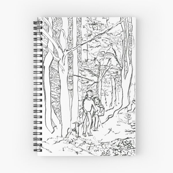 Artikelvorschau, Wanderer im Wald entworfen und verkauft von FredericBach.