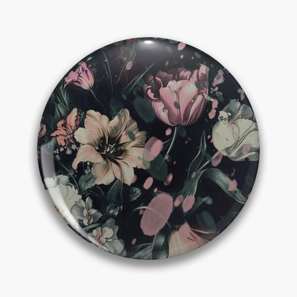 Item preview, dark Victorian floral, academia flowers designed and sold by alwaysgrounded.