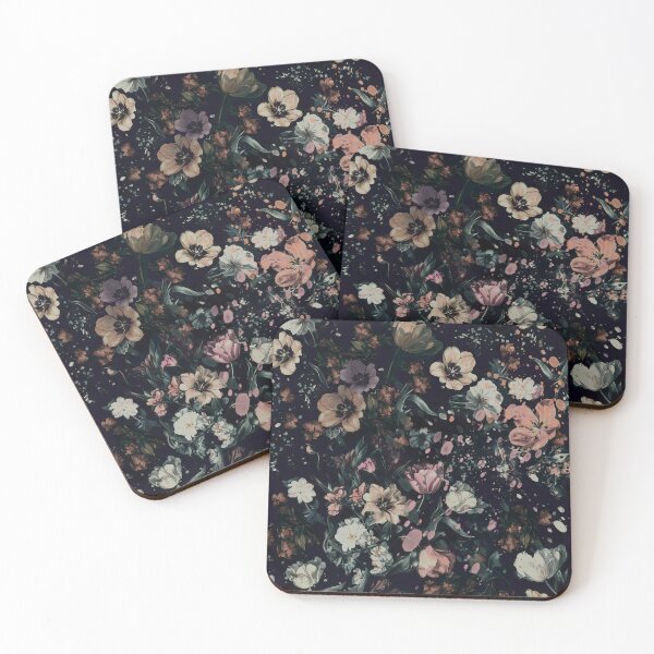 Item preview, dark Victorian floral, academia flowers designed and sold by alwaysgrounded.