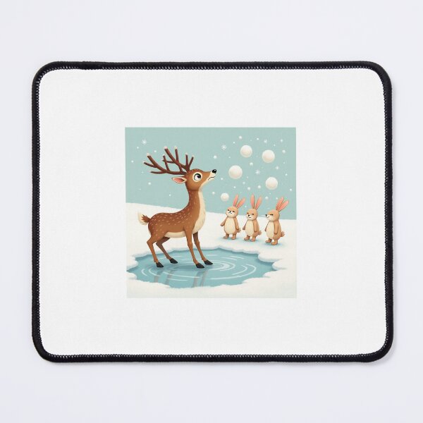 Item preview, Bambi on Ice - A Hilarious Winter Mishap designed and sold by Srahul.