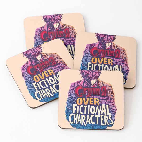 Item preview, Crying over fictional characters, typography designed and sold by maxmaj.